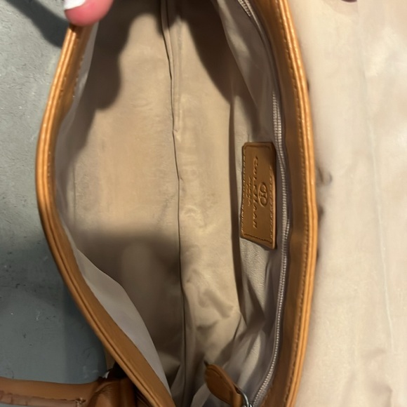 Cole Haan camel Alexa FO5 shoulder bag. - Picture 3 of 5
